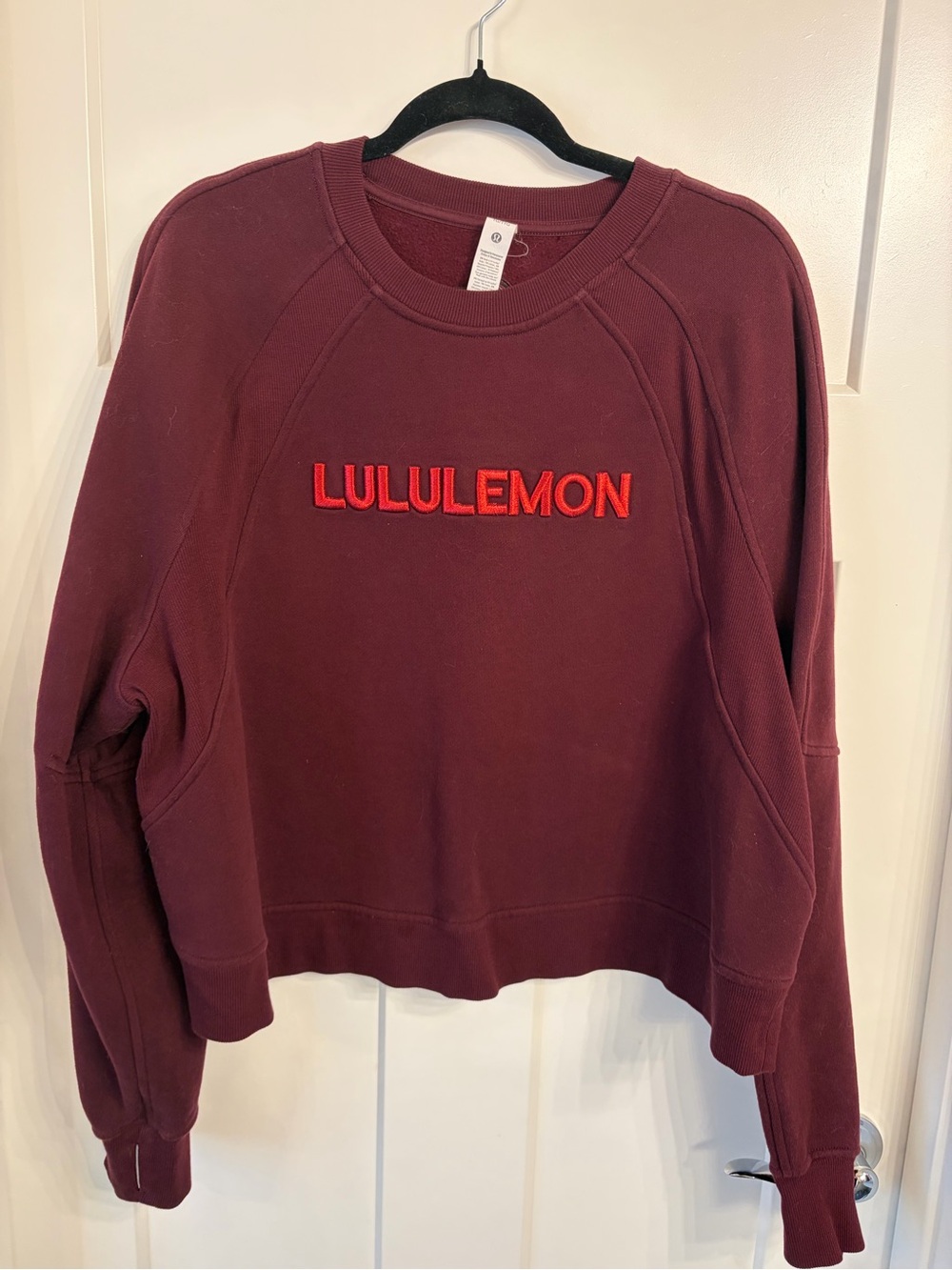 Lululemon scuba oversized spellout XL/XXL